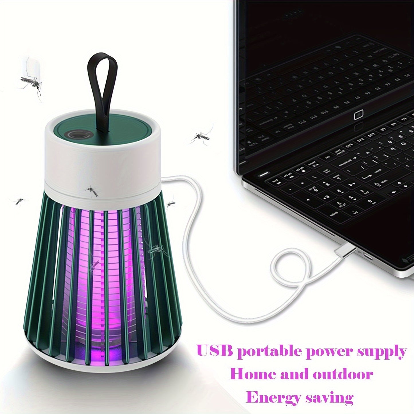 Ultra-Quiet Portable Mosquito Lamp – USB Rechargeable for Mosquito-Free Comfort Anywhere