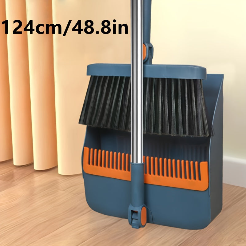 Household Broom and Dustpan Set