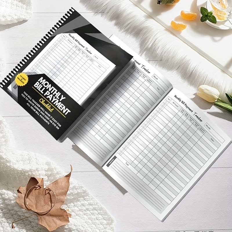 Monthly Bill Payment Tracker Planner