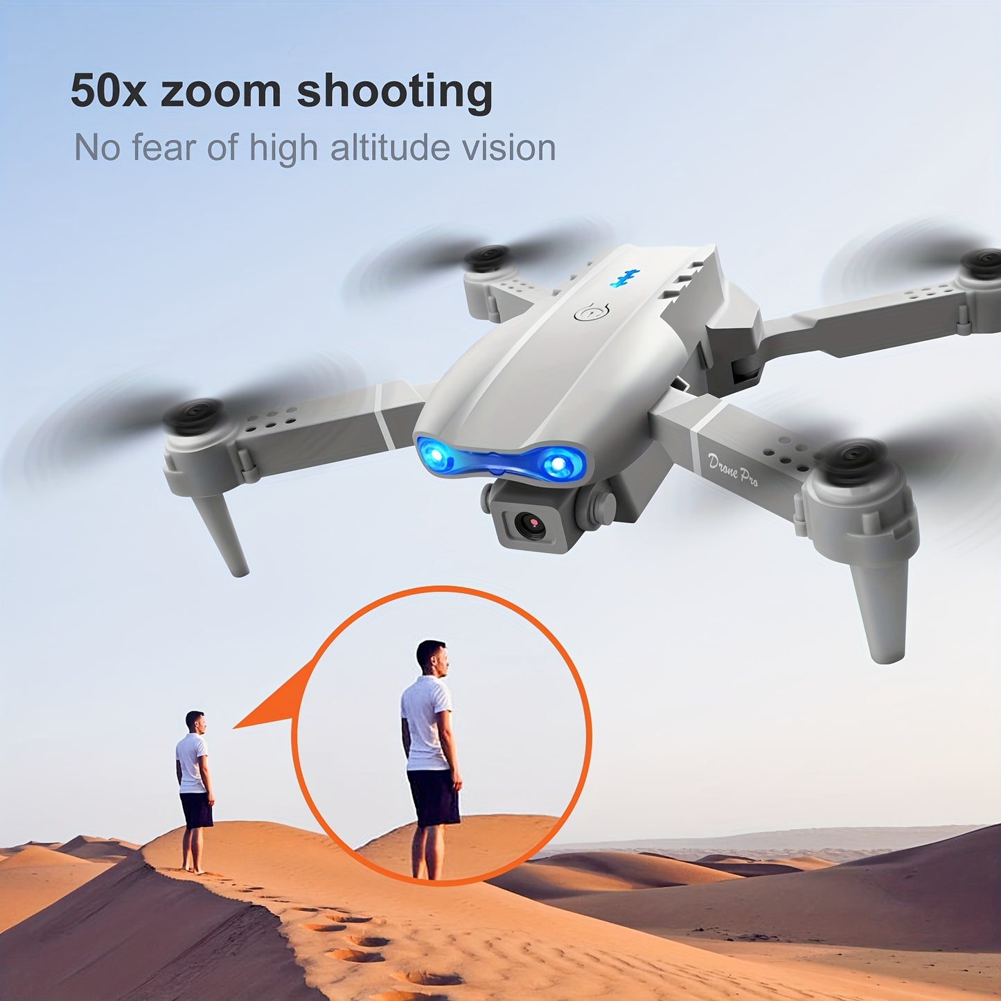 Dual Camera E99 K3 Professional RC Drone