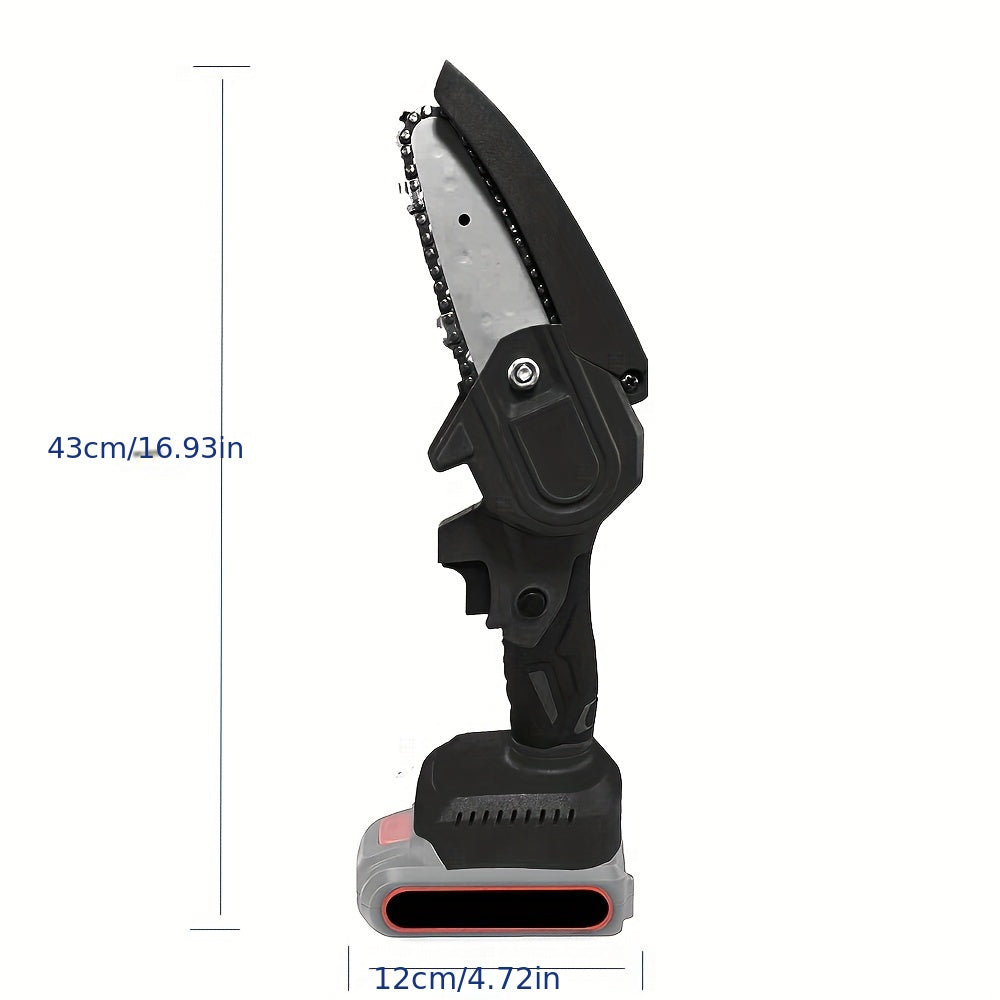 Mini Chainsaw Cordless, 6 Inch Handheld Electric Power Chainsaw