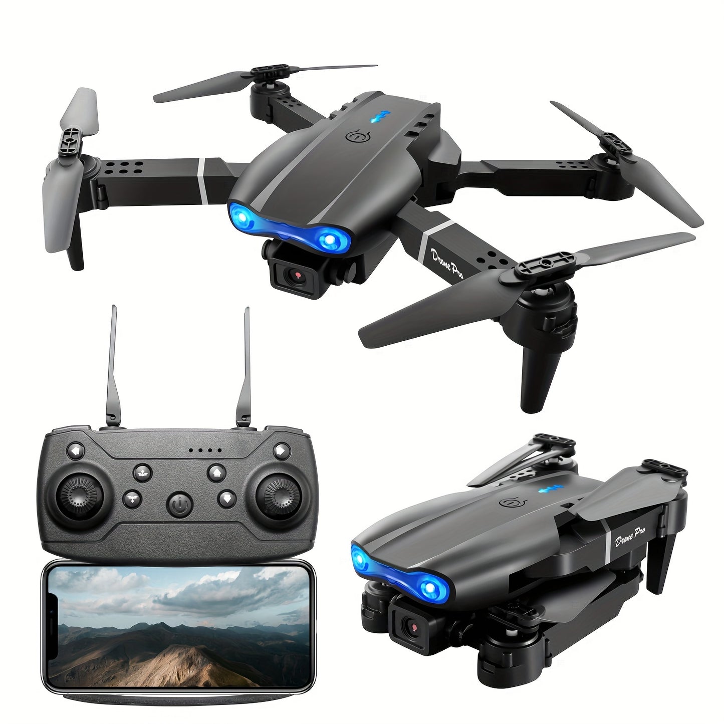 Dual Camera E99 K3 Professional RC Drone