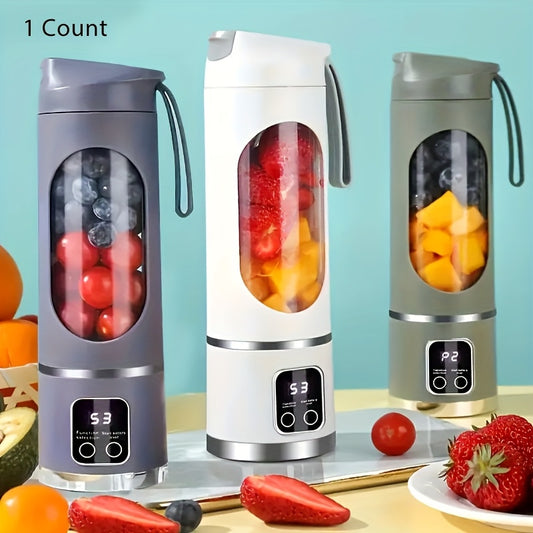 Portable USB-Rechargeable Blender & Juicer - Easy Clean, Perfect for Fruit & Vegetable Drinks, Milkshakes